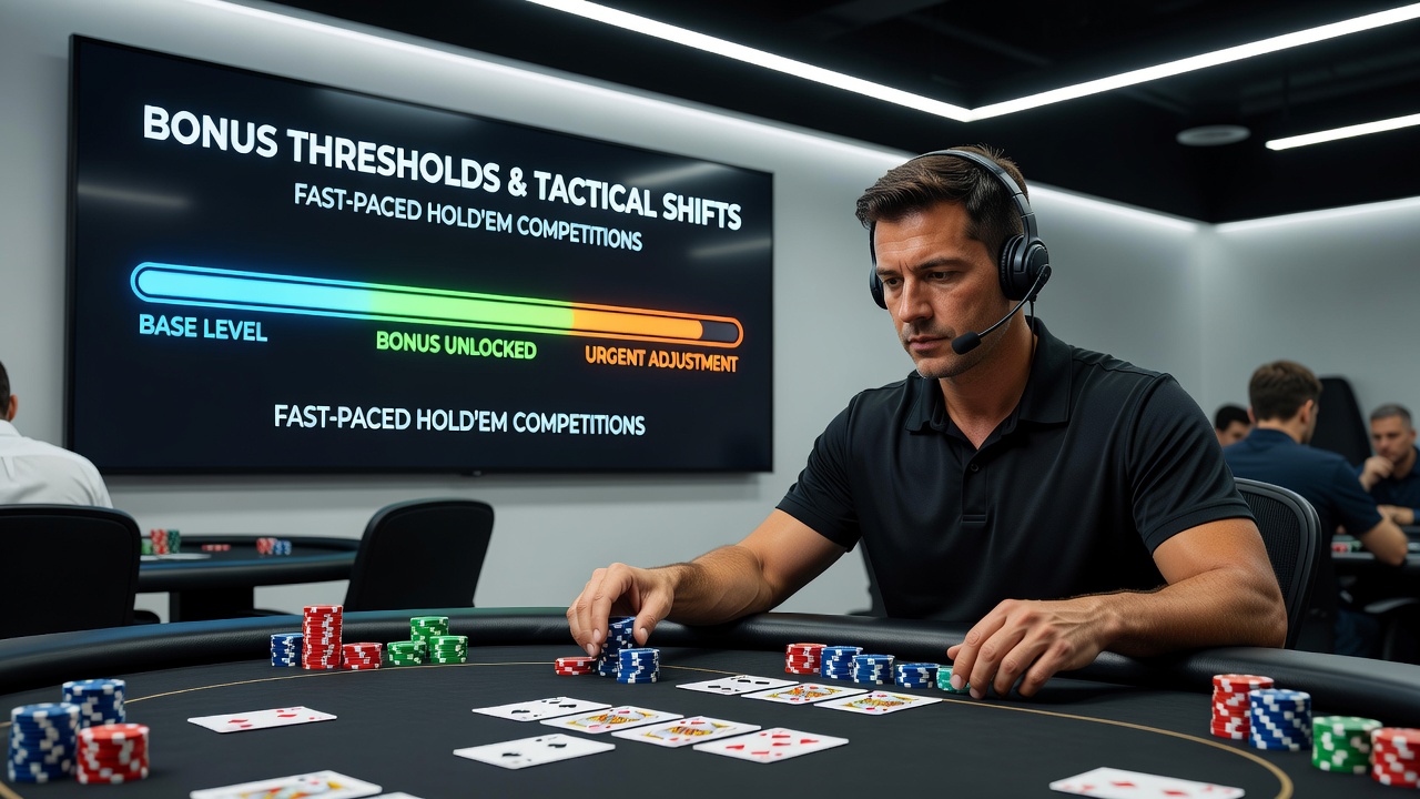 Datenanalyse von Bonus-Schwellen und taktischen Anpassungen in Hold'em-Turnieren
