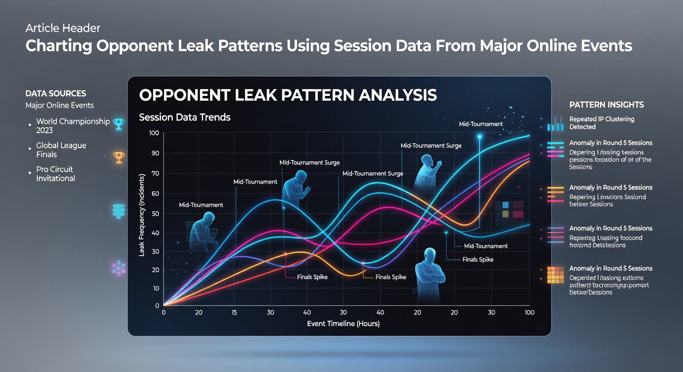 Visualisierung von Session-Daten und Leak-Mustern in Online-Poker-Turnieren