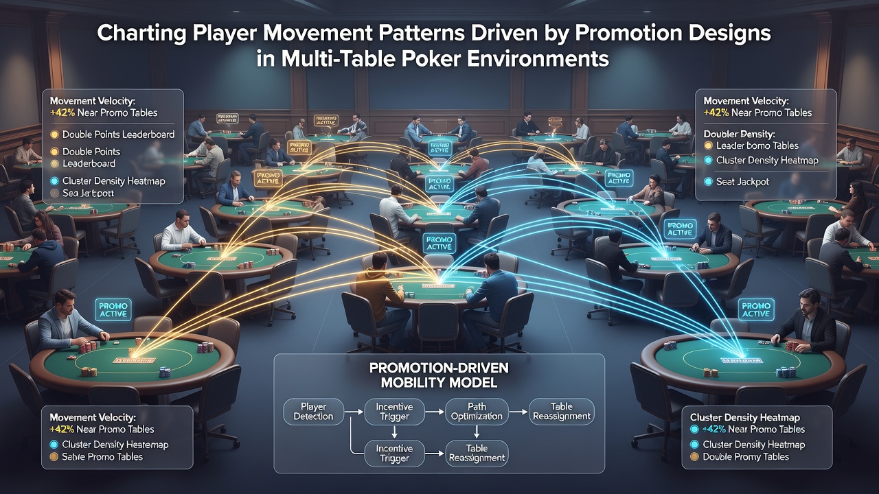 Datenvisualisierung von Spielermigrationen durch Promotionen in Poker-Netzwerken