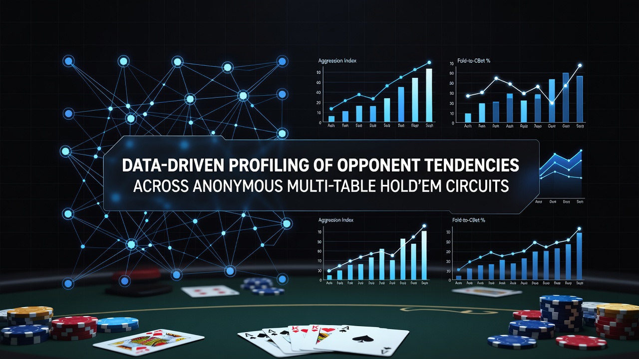 Visualisierung von Datenanalysen in anonymen Poker-Turnieren mit Fokus auf Gegnerprofile und Tendenzmuster