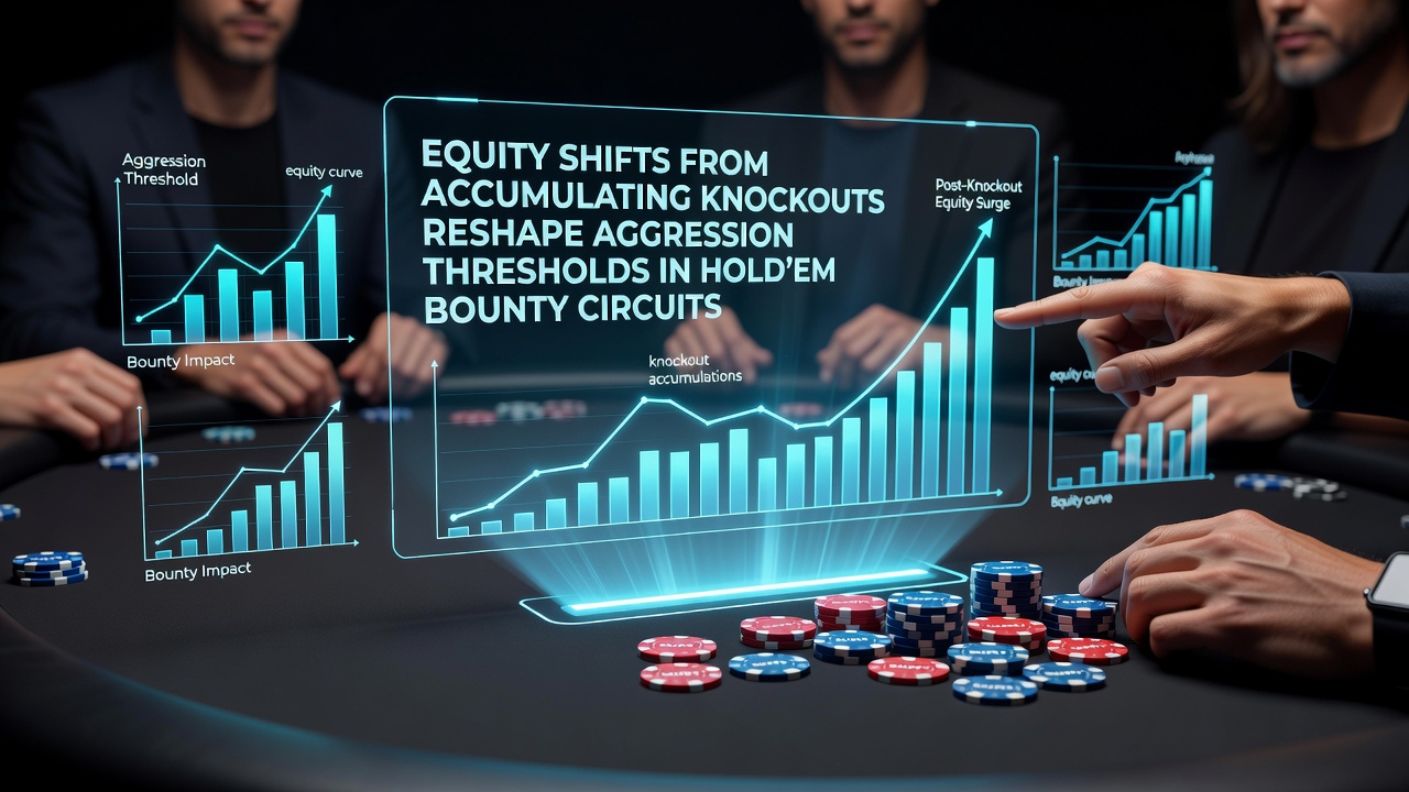 Equity-Verschiebungen durch Knockouts in Bounty-Turnieren