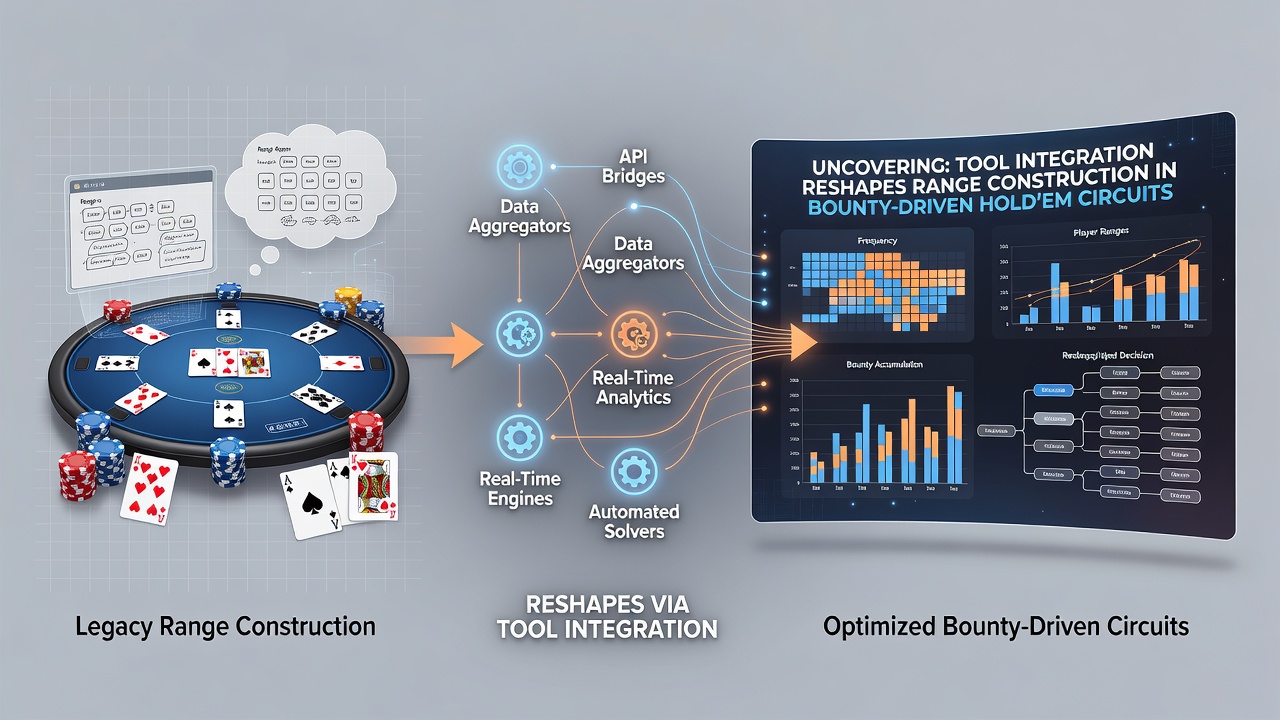 Analyse von Range-Diagrammen und Bounty-Einflüssen in Hold'em-Turnieren